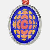 Retro 1974-1986 metalen ornament (Links)