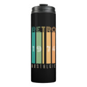 Retro 1974 nostalgisch thermosbeker (Voorkant)