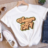 Retro  1974 T-shirt voor dames