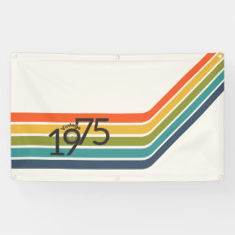 Retro 1975 Design Feest Spandoek