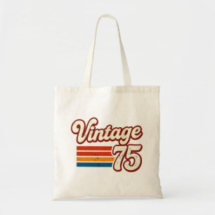 Retro 1975 Gemaakt in 1975 50e Verjaardag 50 Jaar Tote Bag