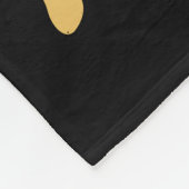 Retro 1976 Birthday 50th Cat Lover Bday Ukulele Fleece Deken (Hoek)