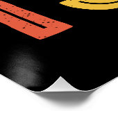 Retro 1976 Birthday Music Cassette Tape 50th Bday Perfect Poster (Hoek)