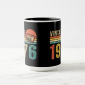 Retro 1976 Birthday Music Cassette Tape Bday Gift Mok (Midden)