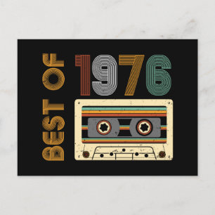 Retro 1976 Gemaakt in 1976 70ste verjaardag 50 Jaa Briefkaart