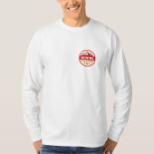 Retro 1979 Ski Patrol Lange hoes T-shirt (wit) (Voorkant)