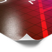 Retro 1980-arcade foto afdruk (Hoek)