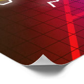 Retro 1980-arcade poster (Hoek)