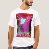 Retro 1980s arcadespel t-shirt (Voorkant)