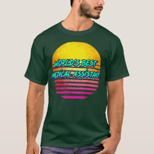 Retro 1980s Medische Medewerker T-shirt