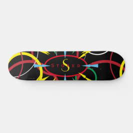 Retro 1980s Skateboard, 7¾" Deck Persoonlijk Skateboard