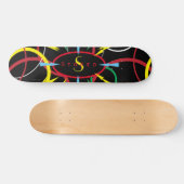 Retro 1980s Skateboard, 7¾" Deck Persoonlijk Skateboard (Horizontaal)