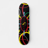 Retro 1980s Skateboard, 7¾" Deck Persoonlijk Skateboard (Voorkant)