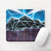 Retro 1980s videogame grafisch muismat (Met muis)
