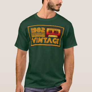 Retro 1982 Masterstuk Cassettebandje T-shirt