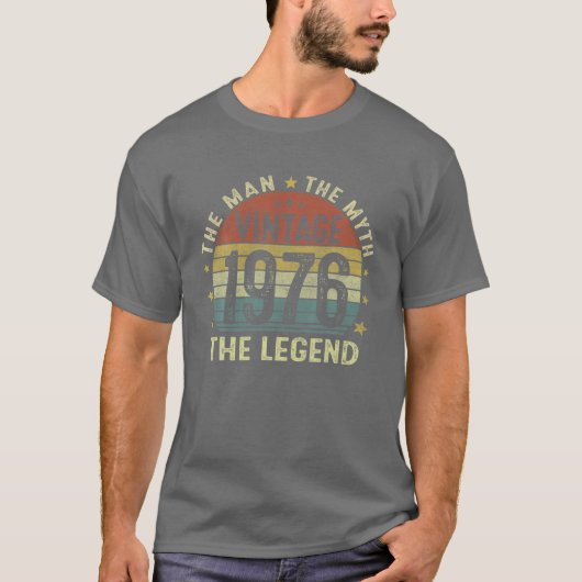 Retro 1983 Birthday May Born Legend from 1983 T-shirt (Voorkant)