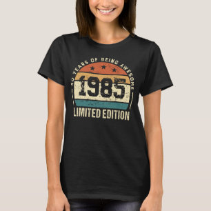 Retro 1985 40e verjaardag idee t-shirt