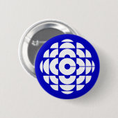 Retro 1986-1992 - Wit Ronde Button 5,7 Cm (Voorkant /achterkant)