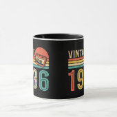 Retro 1986 Birthday Cassette Tape Nostalgic Bday Mok (Midden)