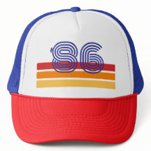 Retro 1986 Streep Zon 40e Verjaardag