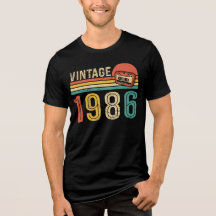 Retro 1986 Verjaardag Vintage Cassettespelers 40e