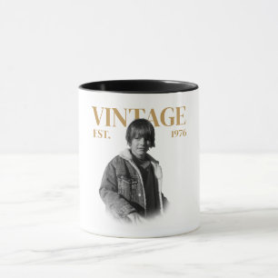 Retro 1986 Verjaardagsmok, Gepersonaliseerde Retro Mok