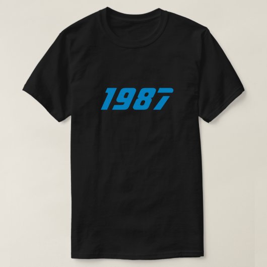 Retro 1987 T-Shirt (Design voorkant)