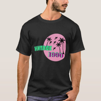 Retro 1990 Verjaardagscadeau T-shirt