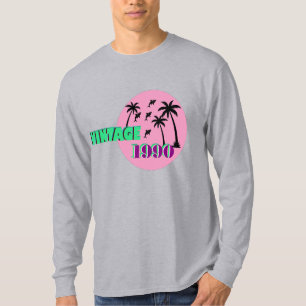 Retro 1990 Verjaardagscadeau T-shirt