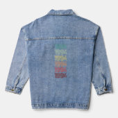 Retro 1994 Ik ben 28ste verjaardag 28ste verjaarda Denim Jacket (Achterkant)