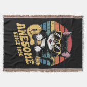 Retro 1996 Birthday Cat Lover Ukulele 30th Bday  Deken (Voorkant)