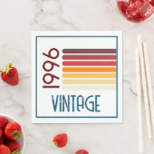 Retro 1996 Streep 30e Verjaardag Zon Servet (Insitu)