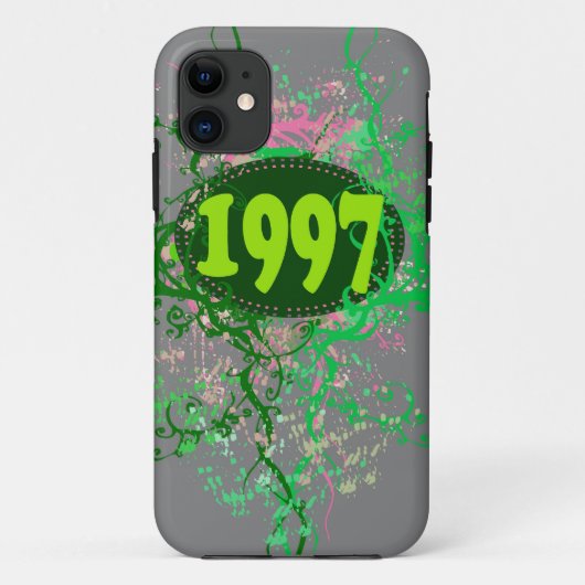 Retro 1997 Birthday en Sindsdien Case-Mate iPhone Case (Achterkant)