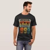 Retro 1999 23rd Birthday T-shirt (Voorkant volledig)