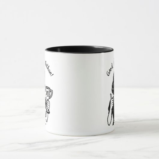 Retro #1 Winnaar Vrouw Cup – Grappig Gepersonalise Mok (Midden)