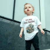 Retro 1e Eerste Rodeo Westerne Cactus Verjaardag