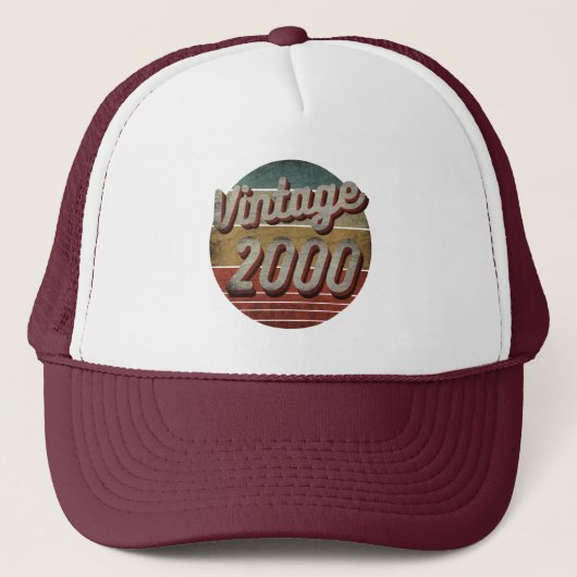 RETRO 2000 MANNEN VROUWEN VERJAARDAGSCADEAU PET (Voorkant)
