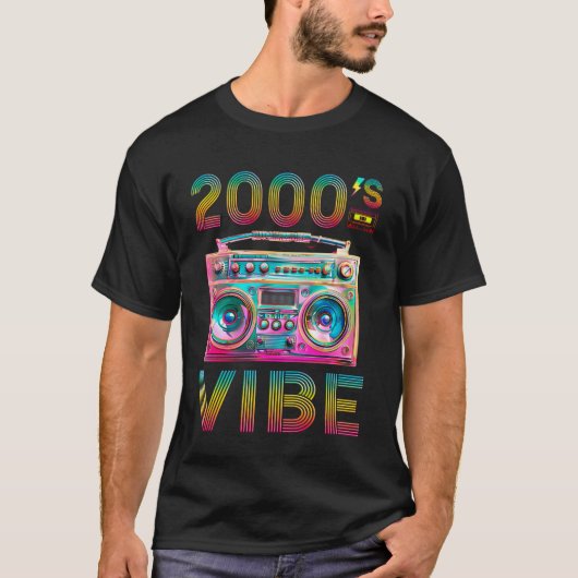 Retro 2000's  Y2KVibes T-shirt (Voorkant)