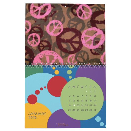 Retro-2010-agenda Kalender (Jan 2026)