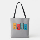 Retro 2019 tote bag (Achterkant)