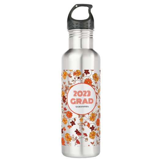 Retro 2023-Afstuderen Waterfles (Voorkant)