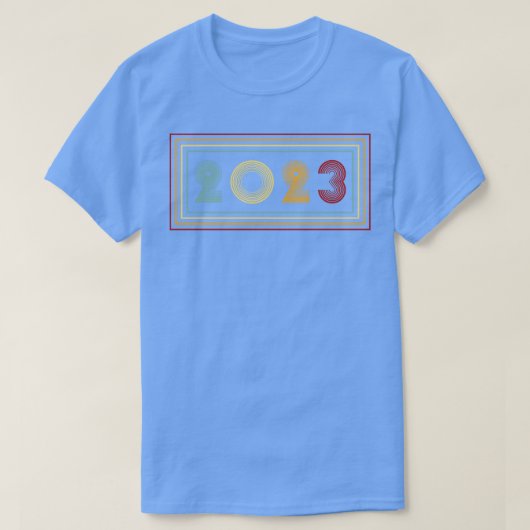 Retro 2023 t-shirt (Design voorkant)