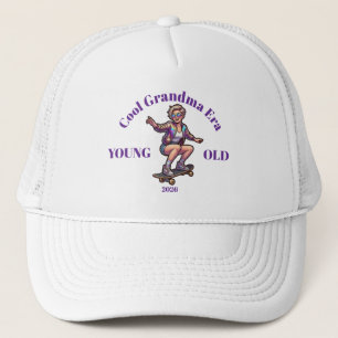 Retro 2026 Cool Grootmoeder Tijdperk Skateboard St Trucker Pet