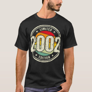 Retro 20 jaar oude editie 2002 Limited Edition 20 T-shirt