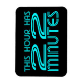 Retro - 22 minuten magneet (Verticaal)