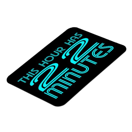 Retro - 22 minuten magneet (Linkerzijde)