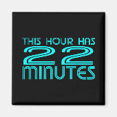 Retro - 22 minuten magneet (Voorkant)