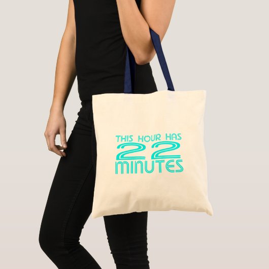 Retro - 22 minuten tote bag (Voorkant (product))