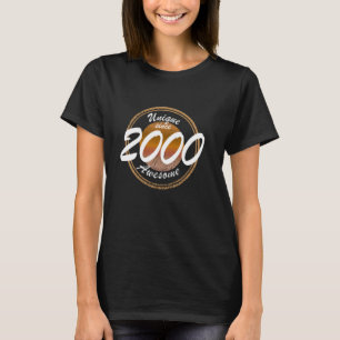 Retro 25 jaar 2000 Grote 25e Verjaardag T-shirt