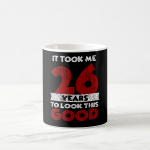 Retro 26 Jaar Oud Grappig 26e Verjaardagscadeau Koffiemok